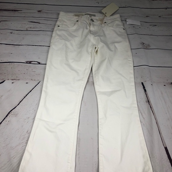 Joie White Cropped Jeans - Picture 6 of 8